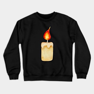 candle watercolor Crewneck Sweatshirt